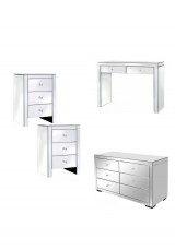 Daisey Mirrored 4 Piece Package Deal - E 